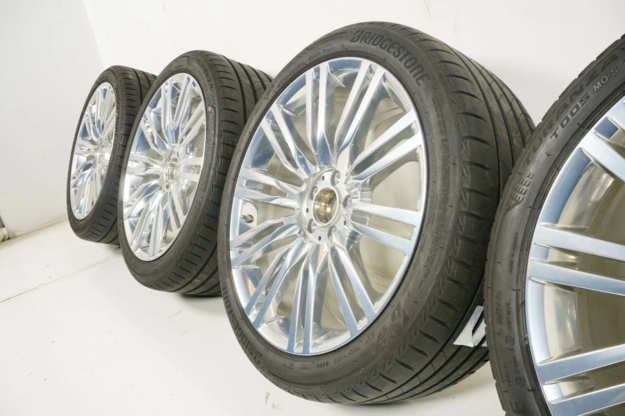 Mercedes S-Klasse W223 V223 Alufelgen Winterräder mit neuen Winterreifen 255 40 R20 Zoll