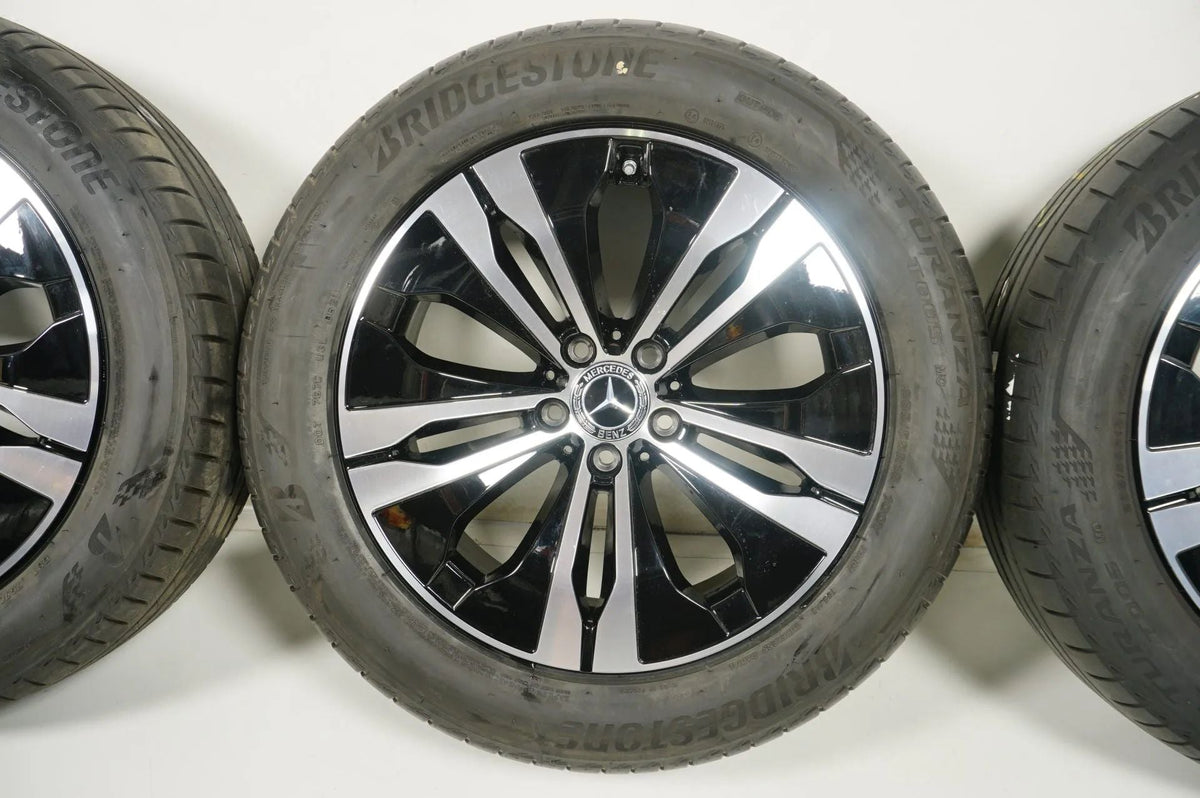 Mercedes S Klass W223 Winterräder mit neuen Winterreifen 235 55 18 Zoll