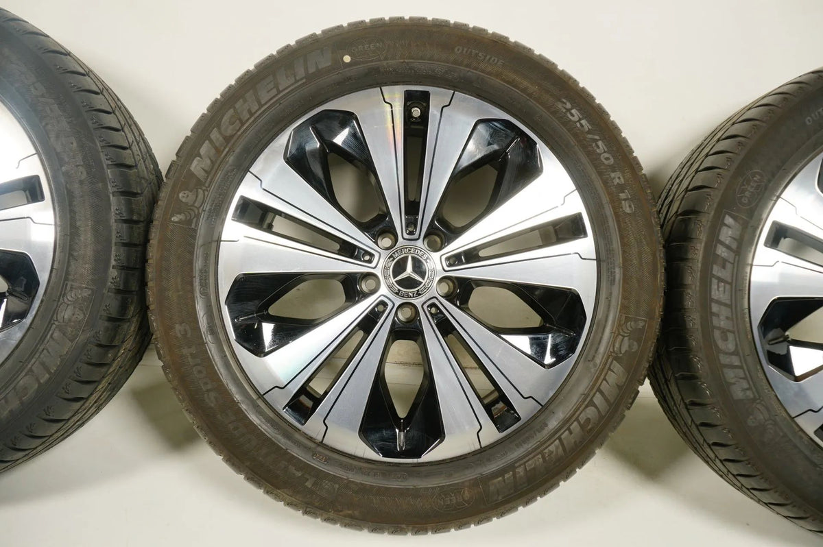 Original Mercedes EQC N293 TOP 19 inch alloy wheels summer tires 235 55 255 50 R19 Detailansicht 5