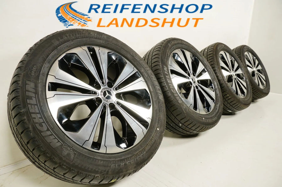 Original Mercedes EQC 19-inch Alloy Wheels Summer Tires 235 55 255 50R19