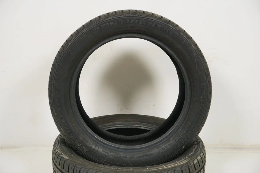 2x Continental summer tires 235 50 19 inch DOT18 approx. 8mm tread depth MO
