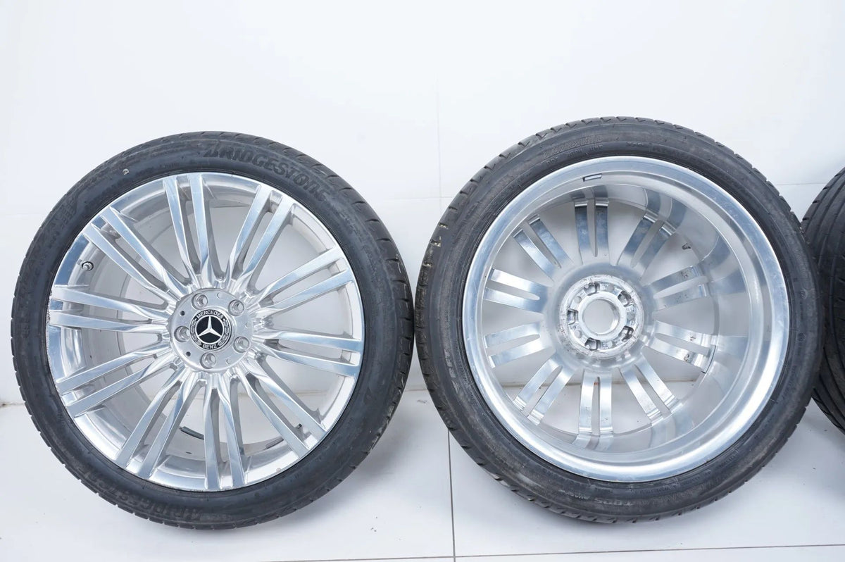 Mercedes S-Class W223 summer tires, summer wheels, 20 inch chrome Detailansicht 19