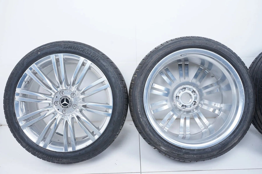 Mercedes S-Class W223 summer tires, summer wheels, 20 inch chrome