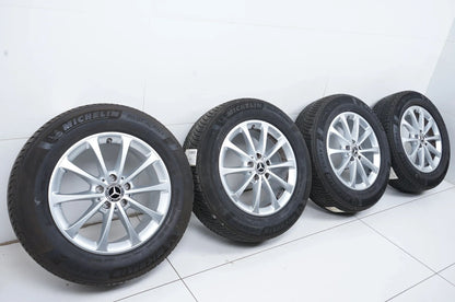 Mercedes GLA GLB H247 X247 Allwetterräder mit neuen Allwetterreifen 215 65 17 Zoll