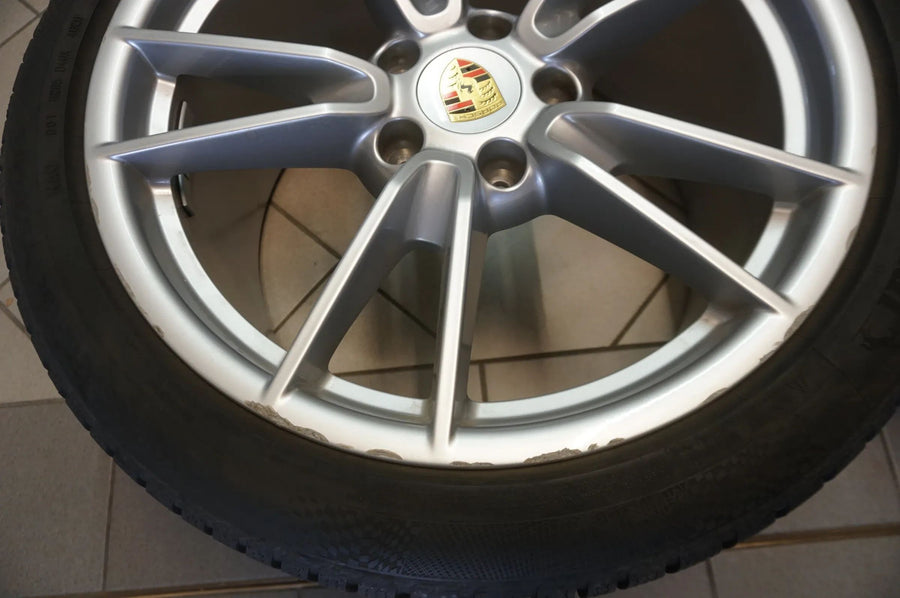 Original Porsche 911 992 19 20 Inch Alloy Wheels TOP Winter Tires Winter Wheels
