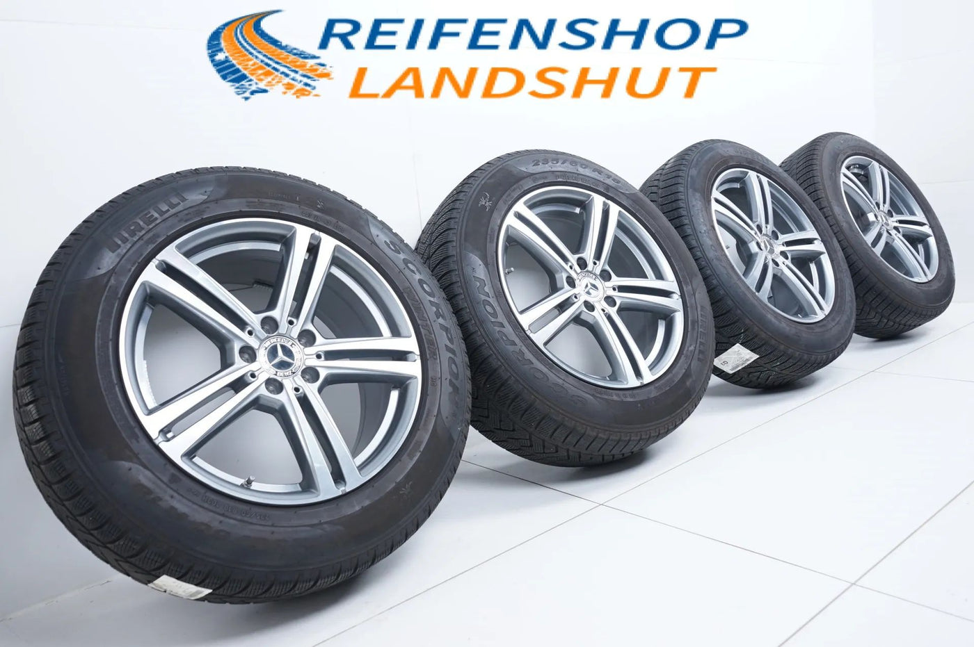 Pneus/jantes hiver Mercedes GLC W253 X253 235/60 R18 pouces