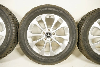 Pneus/jantes hiver neufs pour Mercedes GLA W156, dimensions 215/60/17 pouces