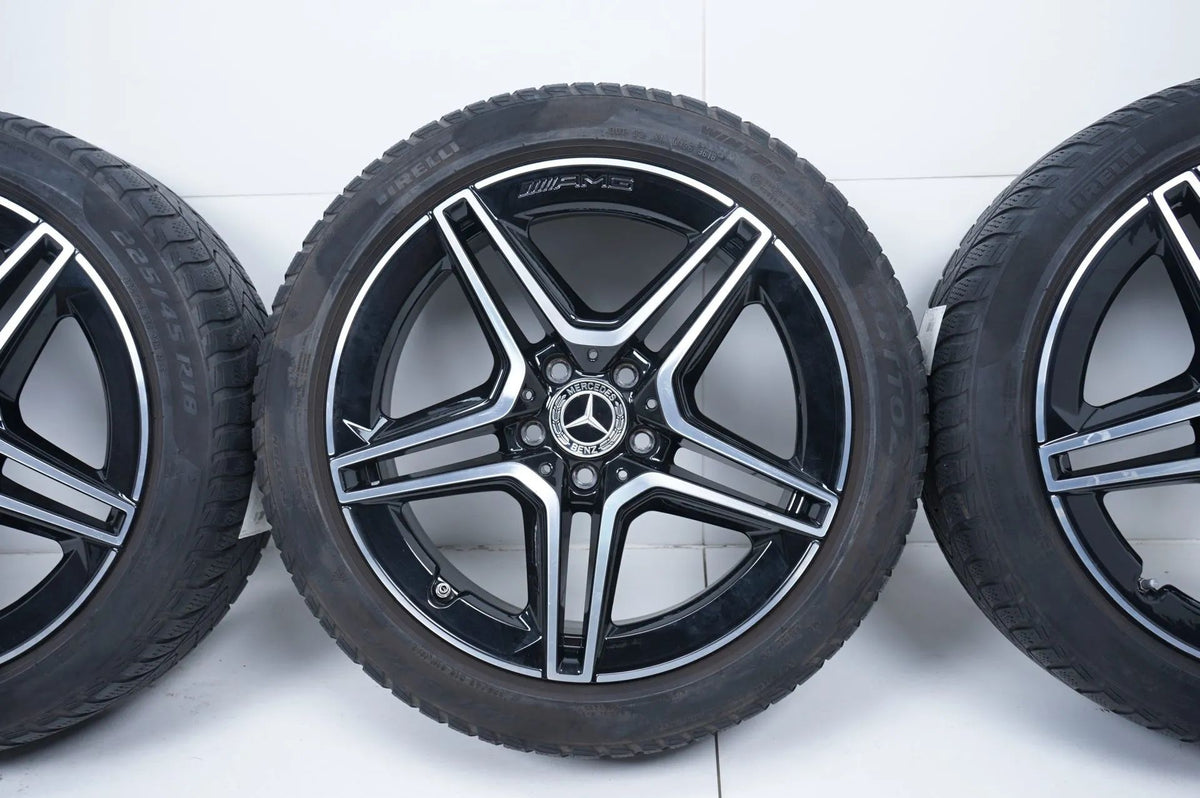 Roues et pneus hiver 18 pouces pour Mercedes Classe AB W177 B247 Detailansicht 6