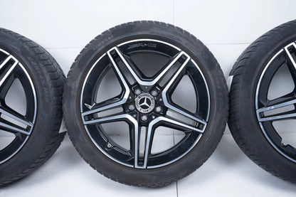 Roues et pneus hiver 18 pouces pour Mercedes Classe AB W177 B247