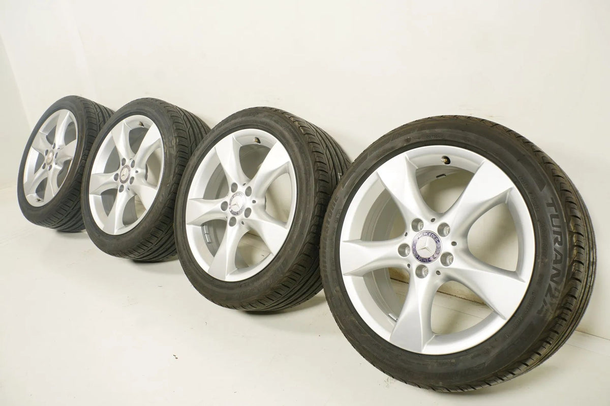 Mercedes A B CLA Klasse W176 W117 Sommerräder 225 45 17 Zoll Detailansicht 7