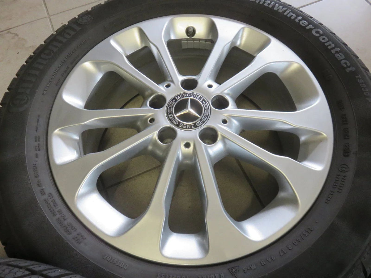 Original Mercedes GLA X156 W156 TOP Alloy Wheels Winter Wheels Winter Tires 8mm Detailansicht 4