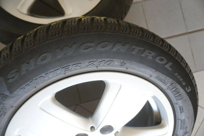 Jantes alu d'origine BMW Série 1 F40 Série 2, roues hiver, pneus hiver 6mm