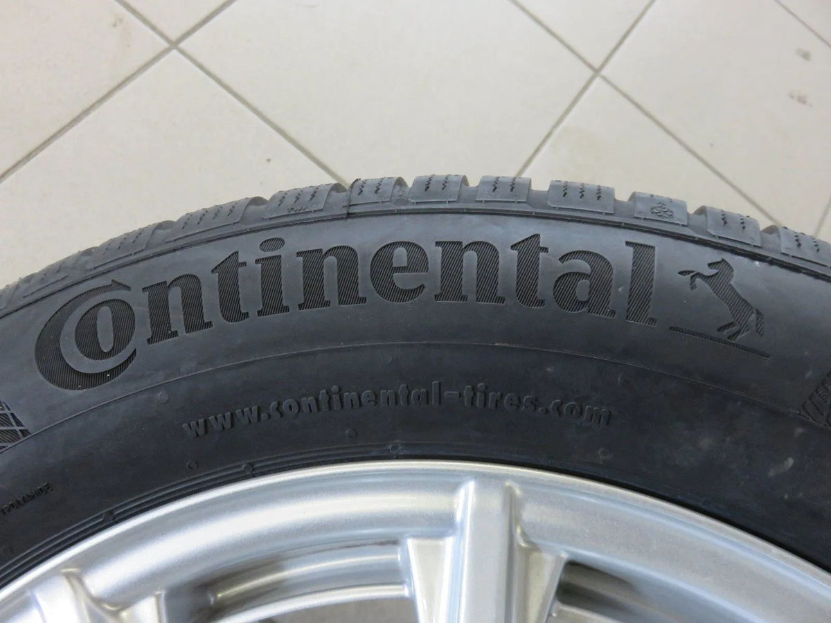 Cerchi in lega Mercedes Classe C W205, ruote invernali, pneumatici invernali Conti 205 60 R16, 8 mm Visualizzazione dettagliata 7