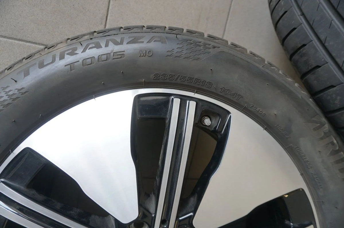 Original Mercedes EQA EQB X243 H243 Alufelgen Sommerräder Sommerreifen 235 55 18 Detailansicht 3