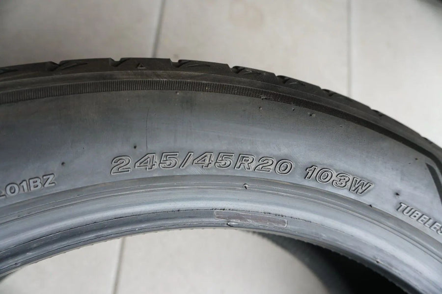 2 X 245 45 R20 103W pneumatici estivi Bridgestone Alenza 001 * 6mm 2021