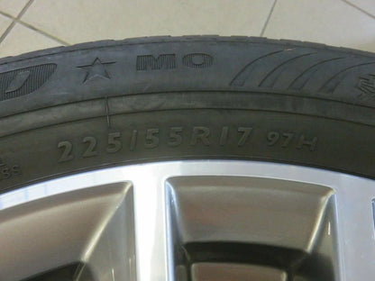 Jantes alliage d'origine BMW Série 5 G30 G31 17 pouces 631 6863417 Jantes complètes hiver Pneus hiver