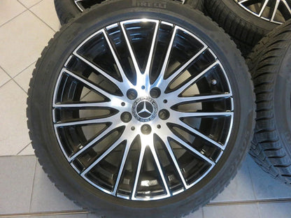 Original Mercedes C-Class W206 S206 Alloy Wheels Winter Tires 225 45 R18 Inch 6mm