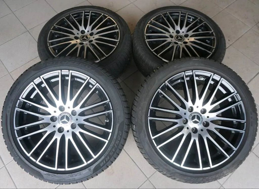 Original Mercedes C-Klasse W206 S206 18 Zoll Alufelgen Winterräder Winterreifen