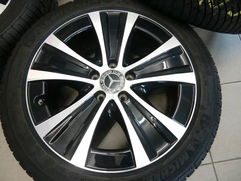 Jantes alliage 18 pouces d'origine Mercedes Classe E W213 S213 Pneus hiver Detailansicht 5