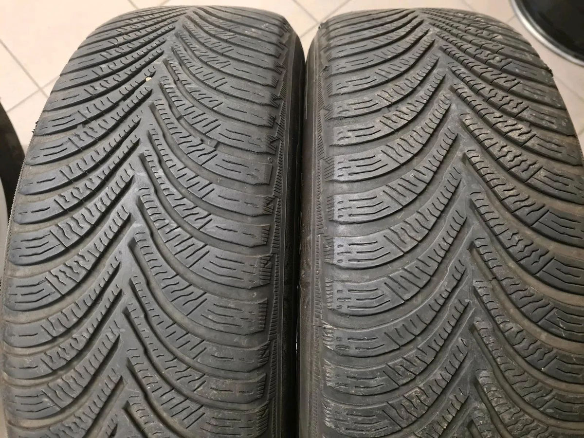 Original Mercedes A-Klasse W177 B-Klasse W247 CLA 16 Zoll Alufelgen Winterreifen Detailansicht 9