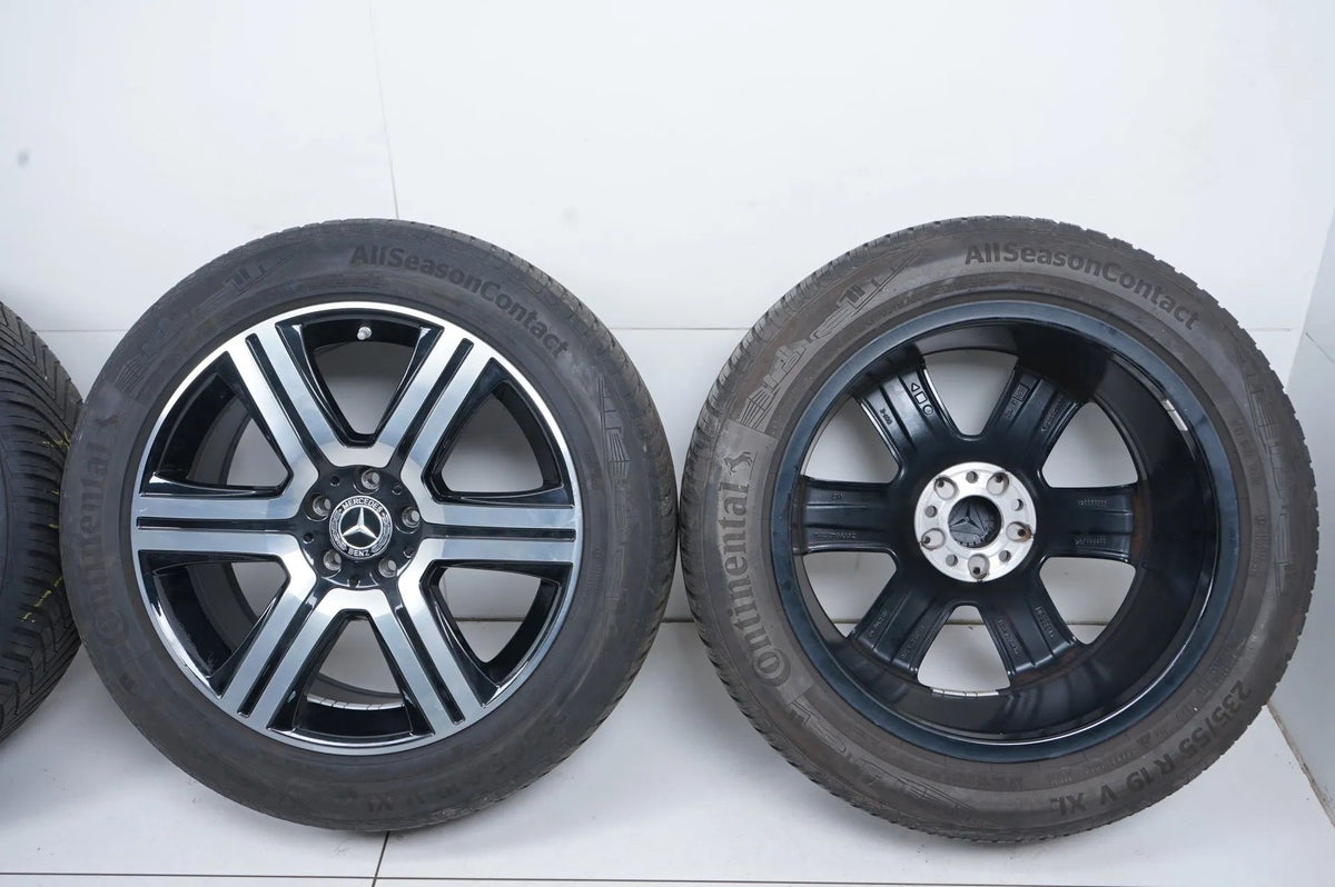 Original Mercedes GLC X253 C253 19 inch alloy wheels all-weather tires 235 55 R19 Detailansicht 19