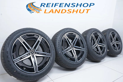 New Mercedes EQS V297 W297 summer wheels, all-weather tires, 20 inch
