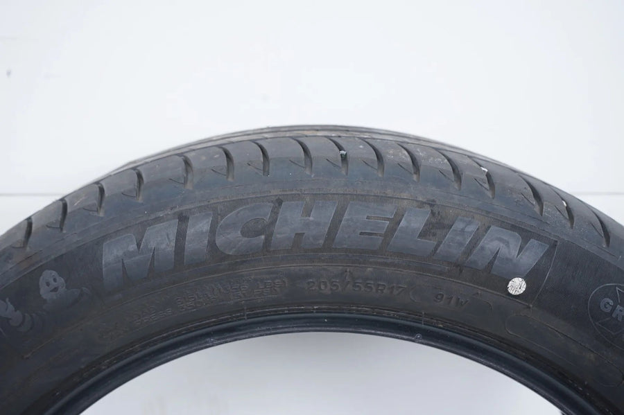 1x Summer tire 205 55 17 inch Michelin DOT18 approx. 5 mm MO