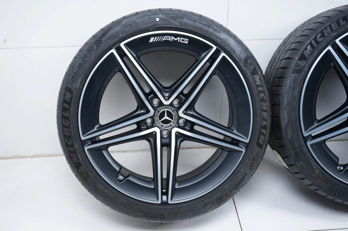 Mercedes E63 AMG W213 Sommerreifen Sommerräder 20 Zoll Detailansicht 3