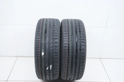 2x Demo summer tires 235 40 20 inch Continental MO DOT22