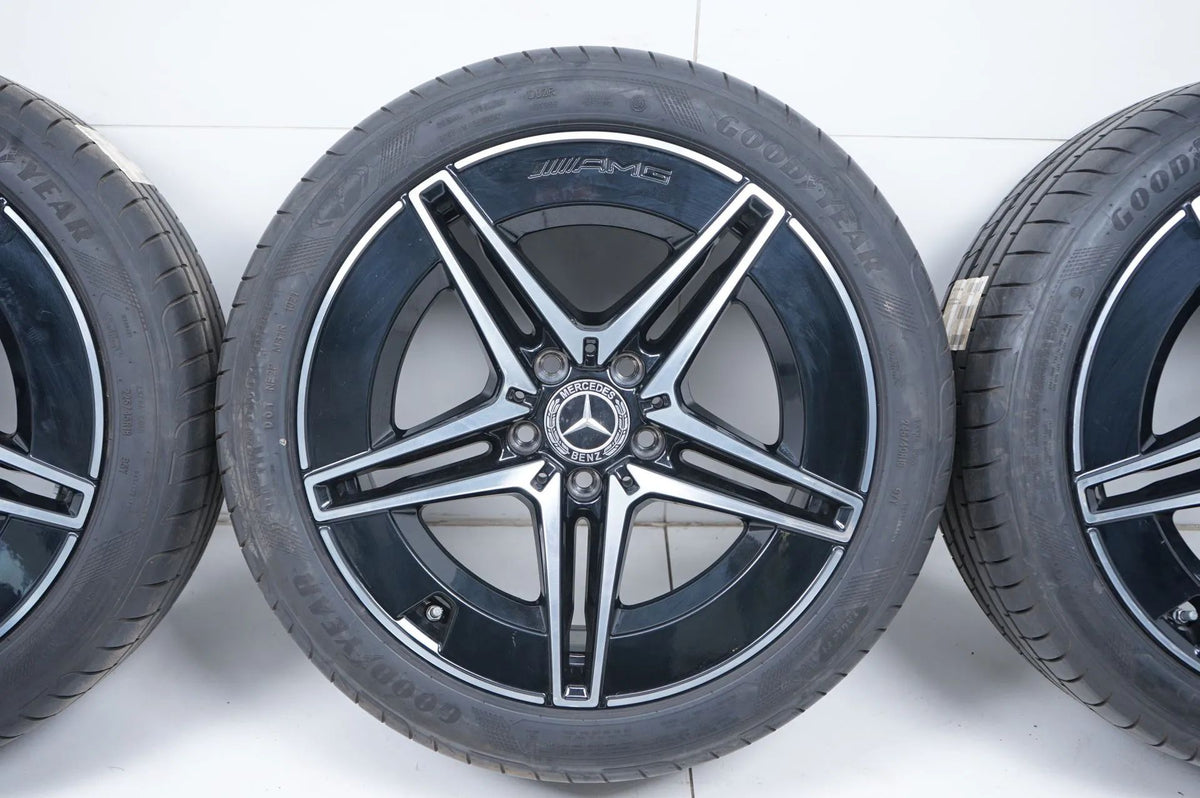 Mercedes C Class W206 summer tires, summer wheels AMG 18 inch Detailansicht 5