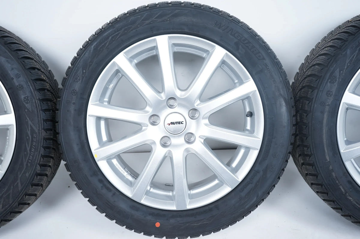 Comme Neuf Audi A4 B8 Roues Hiver Pneus Hiver 225 50 17 Pouces Detailansicht 4