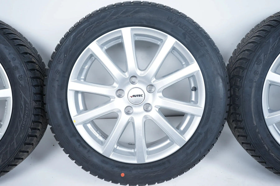 Comme Neuf Audi A4 B8 Roues Hiver Pneus Hiver 225 50 17 Pouces