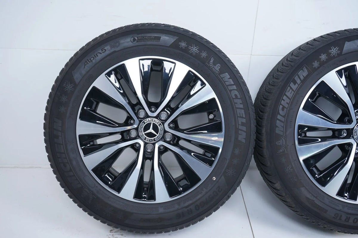Pneus hiver et jantes hiver 16 pouces pour Mercedes Classe AB W177 B247 Detailansicht 2