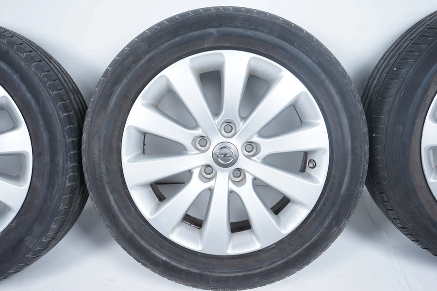 Opel Zafira C Roues complètes été Pneus été 225 55 17 pouces