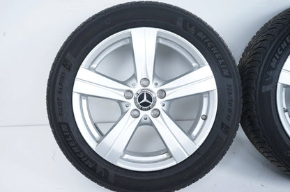 Pneus hiver et jantes hiver 17 pouces pour Mercedes Classe C Hybride W206