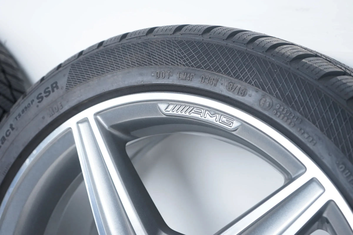Pneumatici invernali e ruote invernali Mercedes Classe C W205 AMG 18 pollici Visualizzazione dettagliata 8