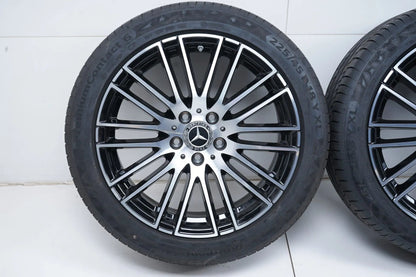 Comme neuf Mercedes Classe C W206 Pneus d'été Roues complètes 18 pouces