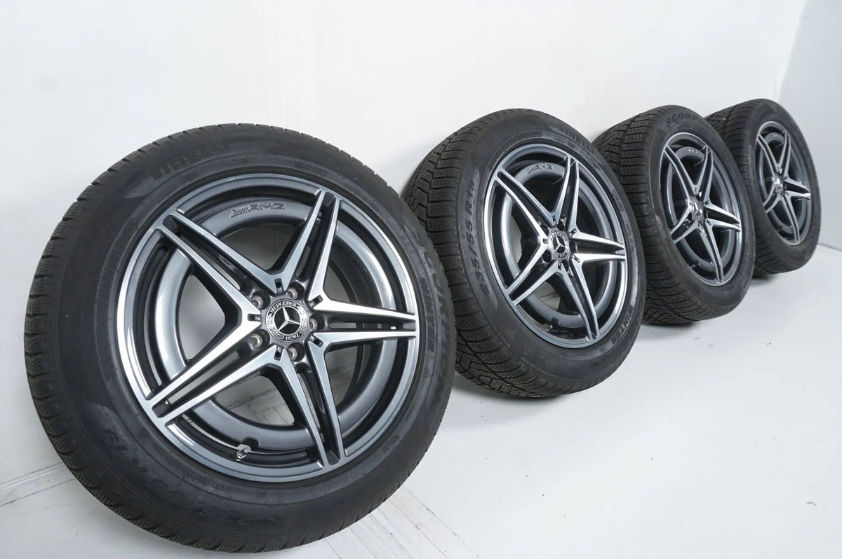 Original Mercedes EQC W293 N293 19 inch AMG Alloy Wheels Winter Tires Winter Wheels Detailansicht 2