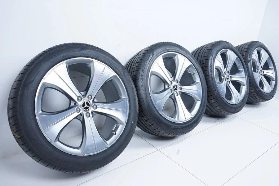 Genuine Mercedes GLS W167 X167 21 Inch Alloy Wheels Summer Tires 275 45 315 40 R21