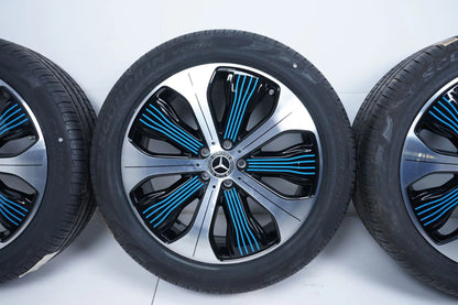 Original Mercedes EQC Alloy Wheels Summer Wheels Summer Tires 235 50 255 45 R 20 Inch
