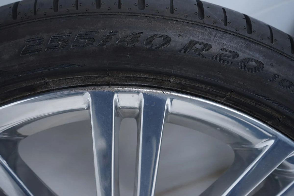 Cerchi in lega cromati originali Mercedes Classe S W223 V223 pneumatici estivi 255 40 R20 7 mm Visualizzazione dettagliata 5