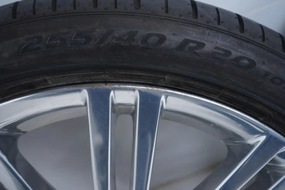 Cerchi in lega cromati originali Mercedes Classe S W223 V223 pneumatici estivi 255 40 R20 7 mm