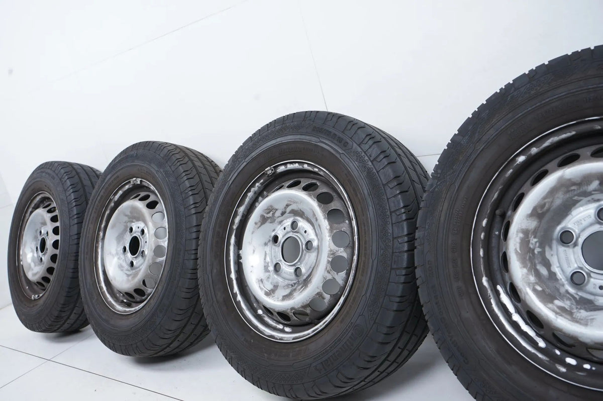 VW Volkswagen Crafter rims summer tires 205 75 16C inch Detailansicht 9