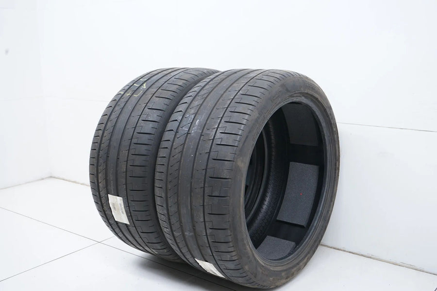 2 x Pirelli summer tires 295/35/20 inch, approx. 4mm tread depth, DOT 22 MO
