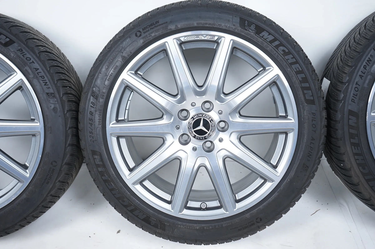 Mercedes A45 CLA45 W177 C118 Winterreifen Winterräder 18 Zoll Detailansicht 5