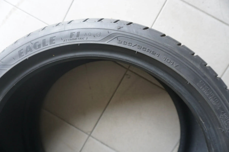 2 X 265 35 R21 101Y Sommerreifen Goodyear Eagle F1 Asymmetric 3 AO 2022 7mm