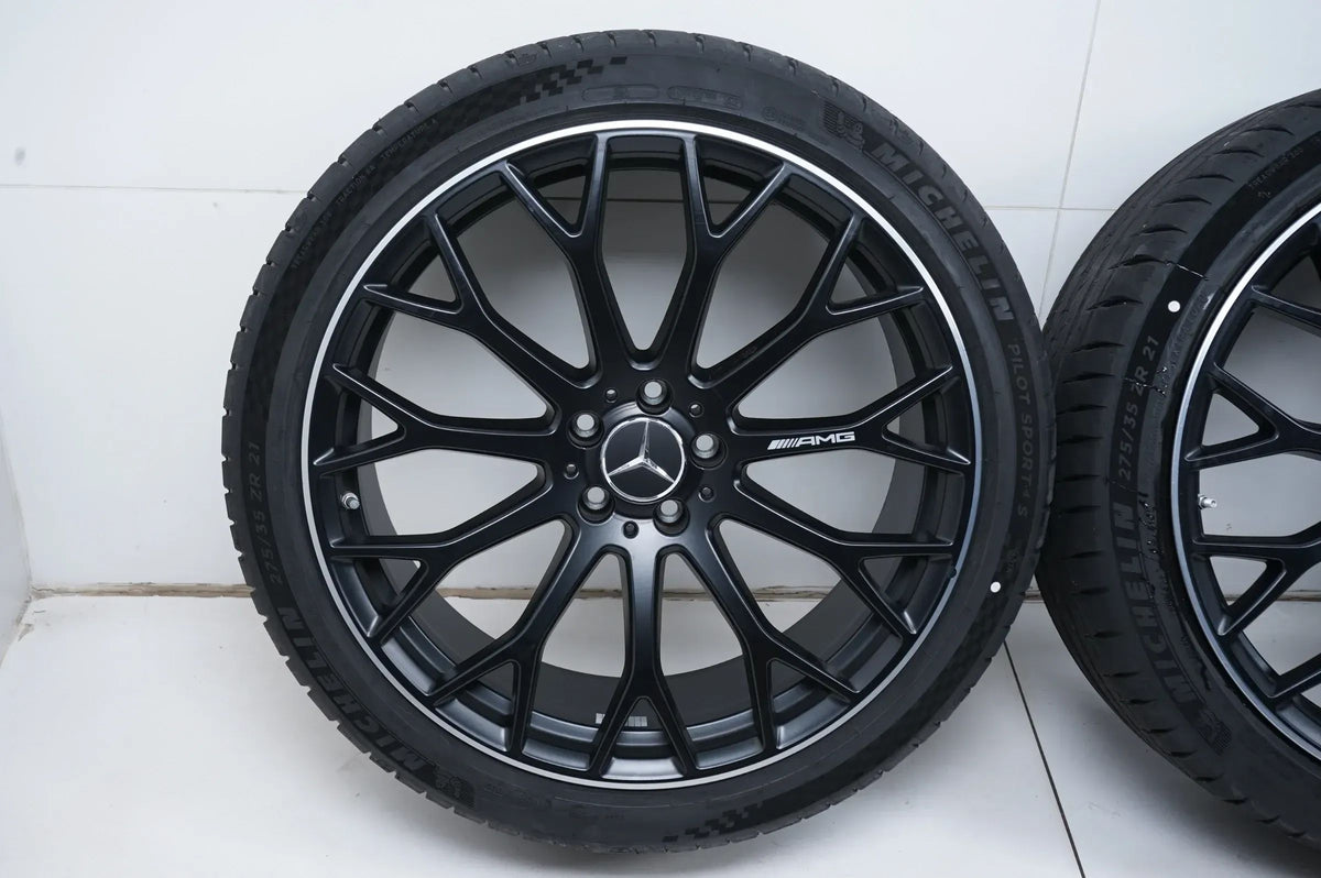Mercedes SL63 AMG R232 W232 Summer Tires Summer Wheels 21 Inch Detailansicht 3