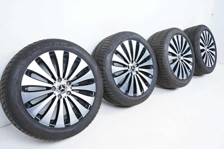Cerchi invernali con pneumatici invernali Mercedes Classe E W213 da 18 pollici Sport
