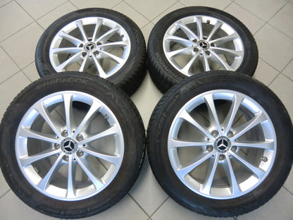 Original Mercedes A-Klasse W177 B-Klasse CLA Alufelgen Sommerreifen 205 55 R17