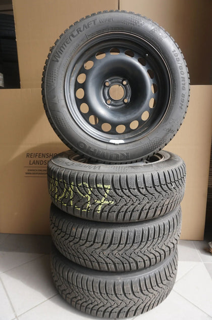 Opel Crossland X Peugeot 208 Felgen Winterreifen Winterräder 195 60 R16 2021 8mm